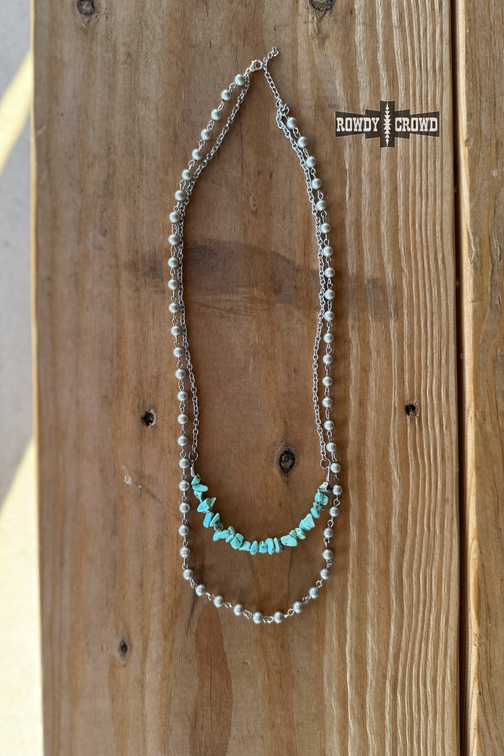 Turquoise Pearl Necklace