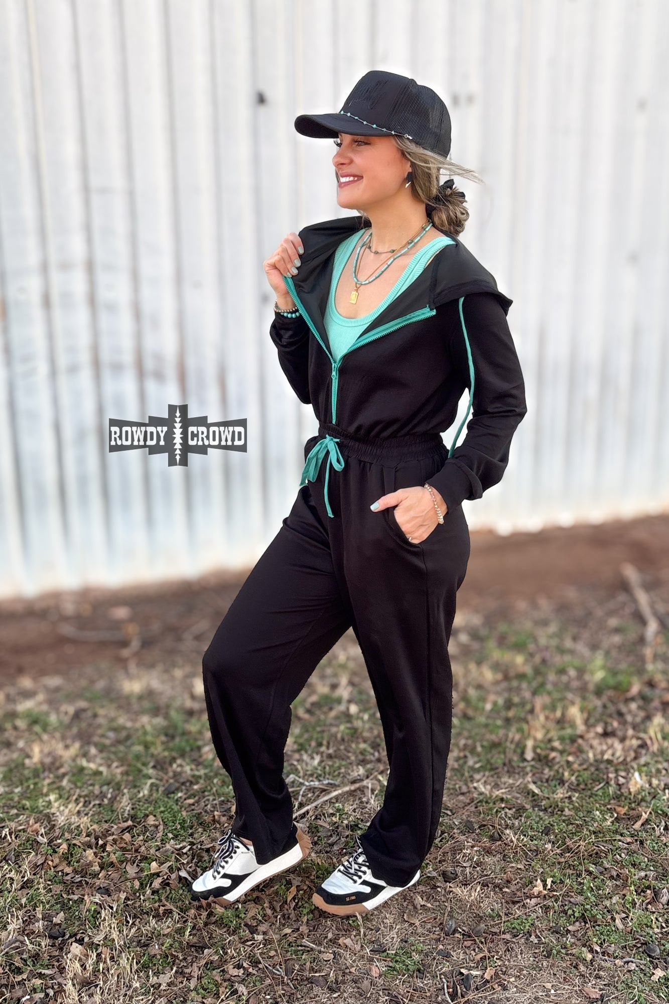 Turquoise Nights Jumpsuit