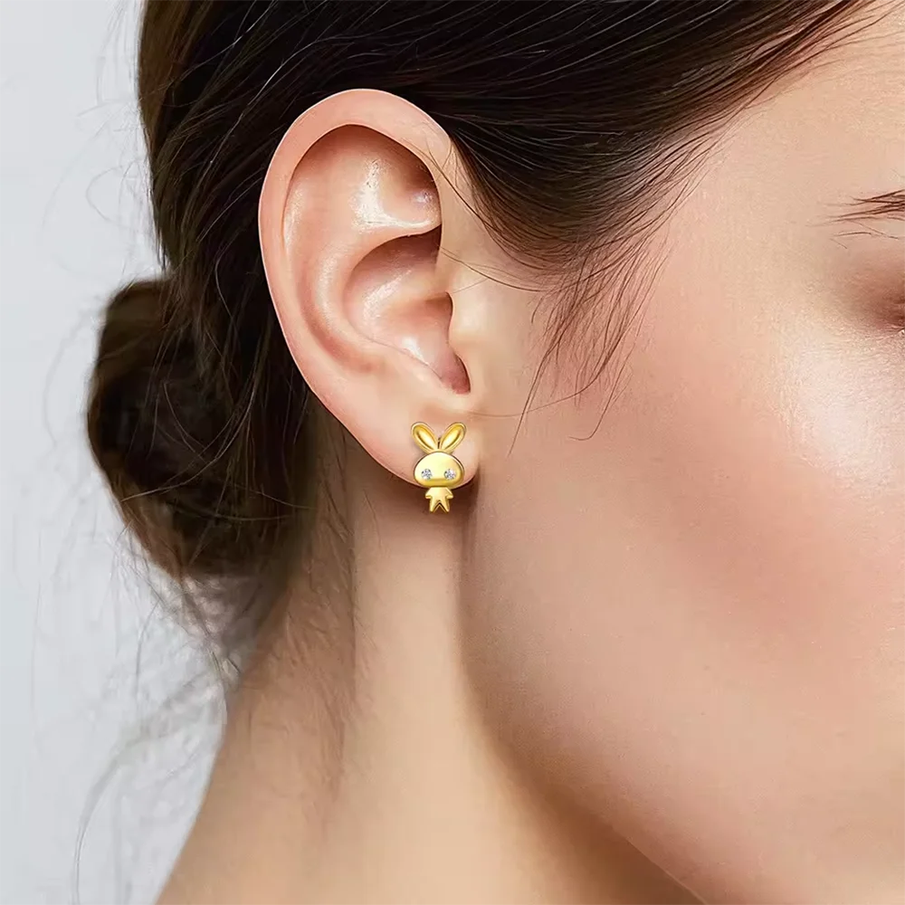 1PC G23 Titanium Simple Dog/Cat CZ Lip Studs Internal Thread Ear Helix Tragus Cartilage Helix Earrings Body Piercing Jewelry 16G